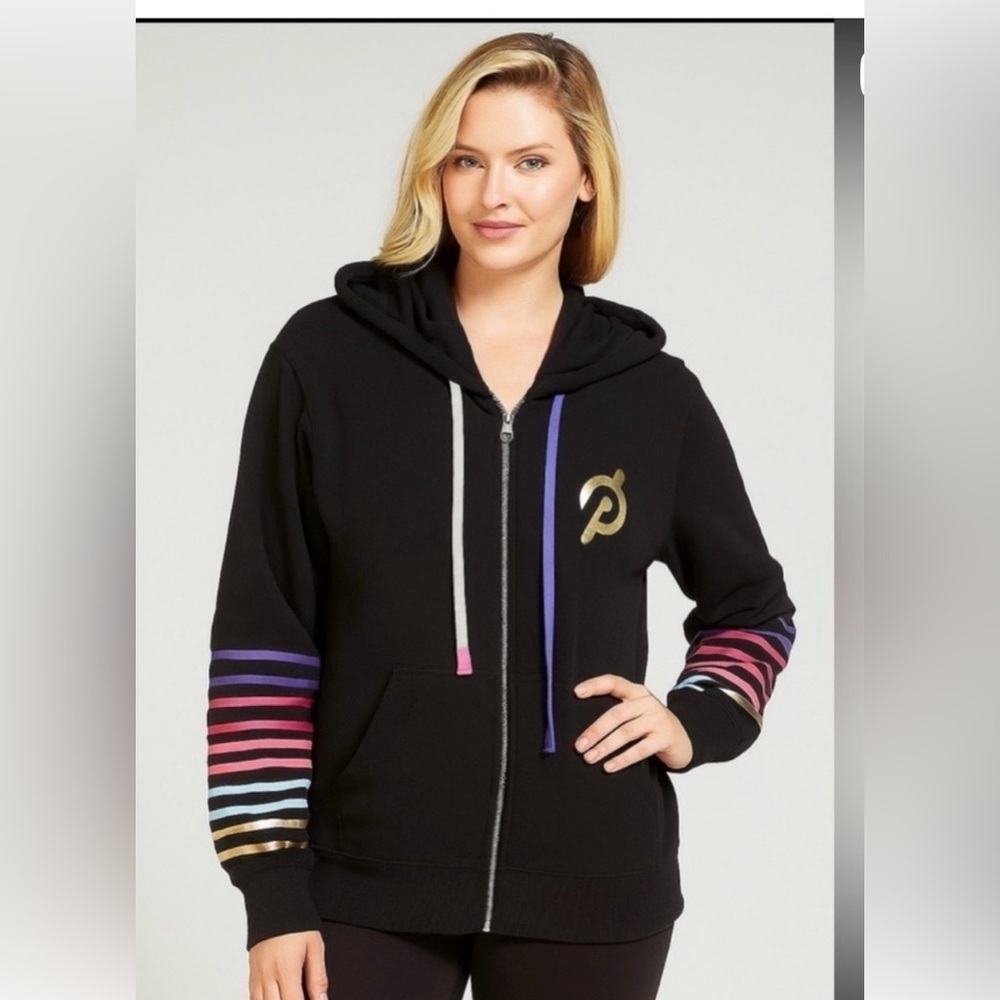 Spiritual Gangster X Peloton Full Zip Restore Hoodie , size M